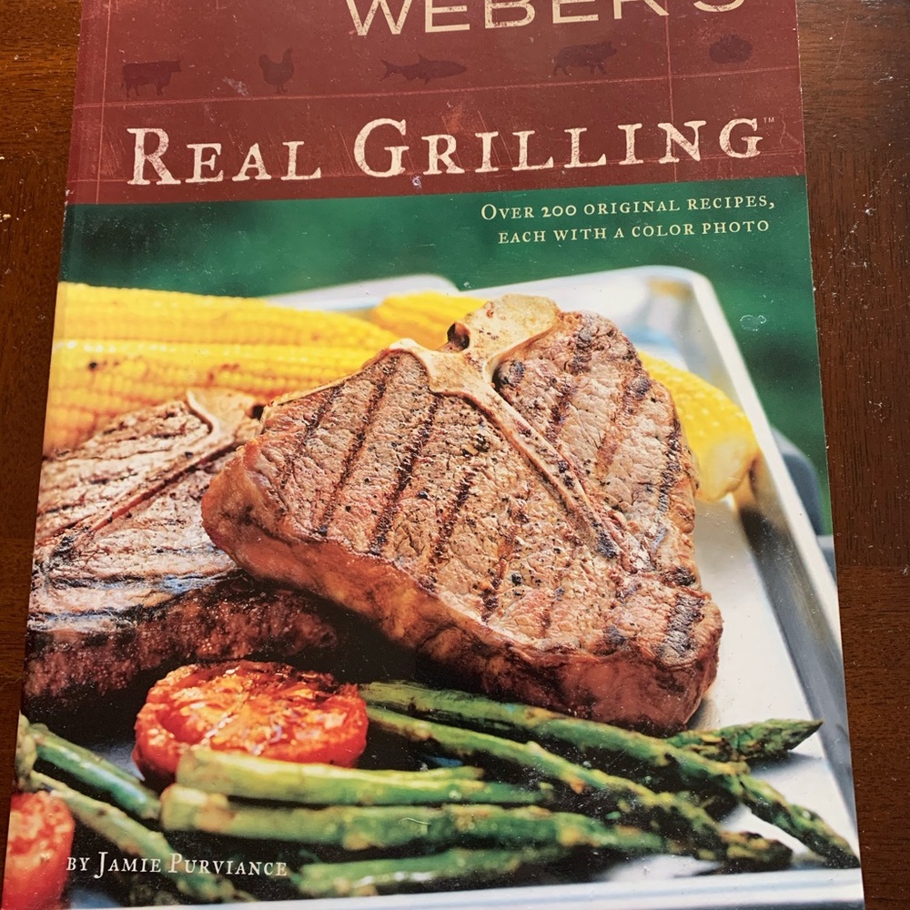 😃😃😃Weber’s Real Grilling Cookbook-200 recipes